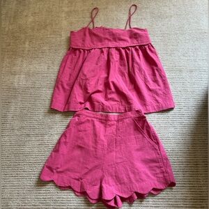 Free people pink set